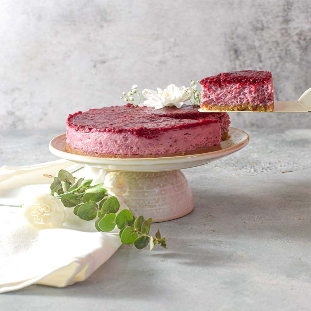 Sugar Free Raspberry Whole cheesecake1